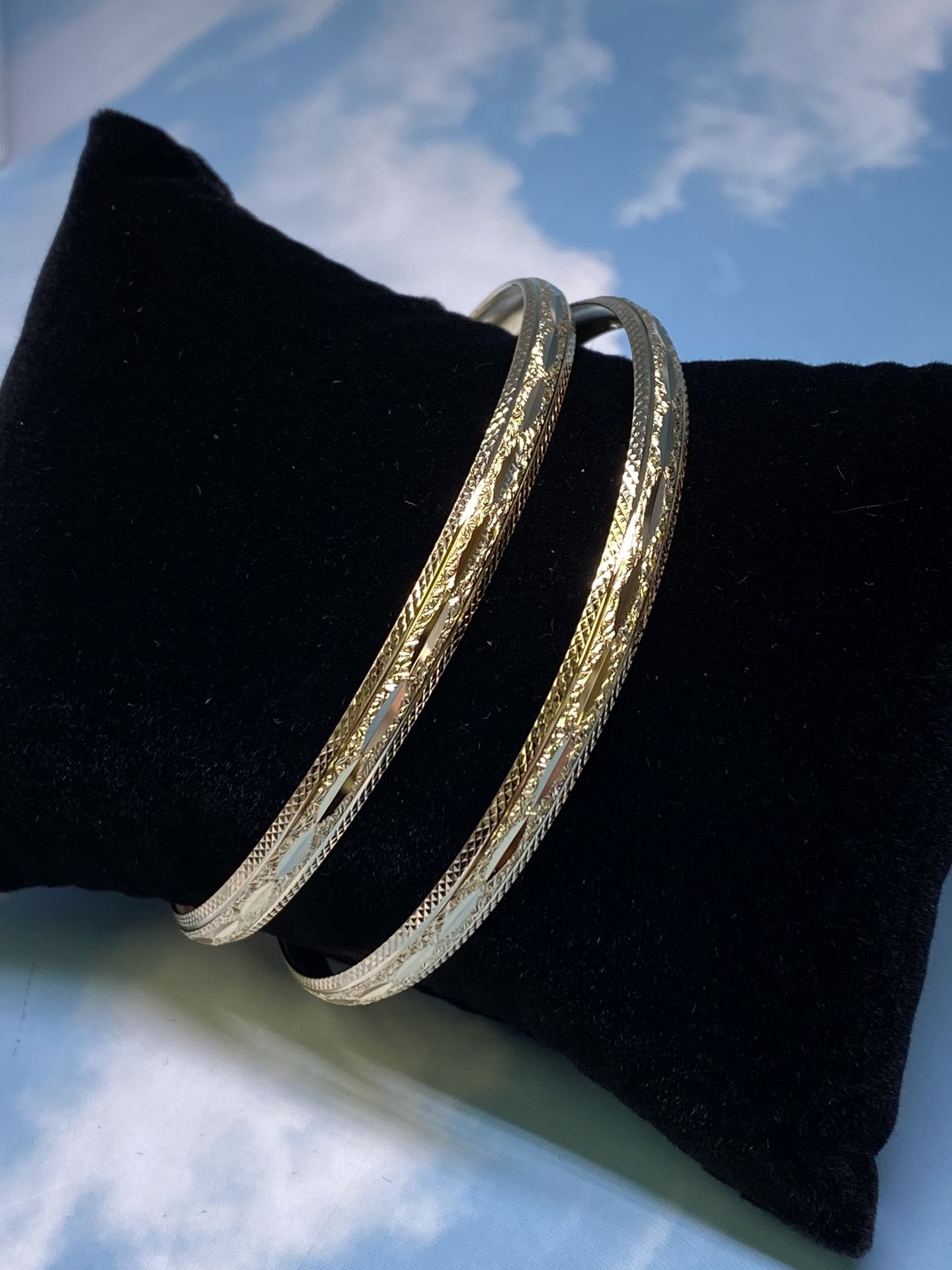 14k Bangle Bracelets