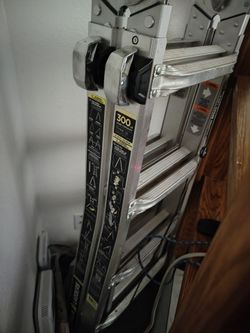 Little Giant Aluminum Multi-Position Ladder 300 lb