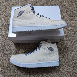 Air Jordan 1 Mid Sand Size 8.5m