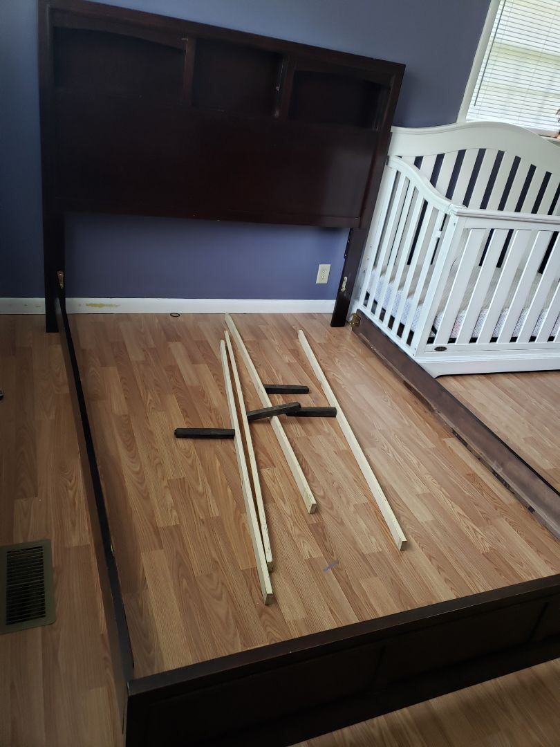 Queen bed frame