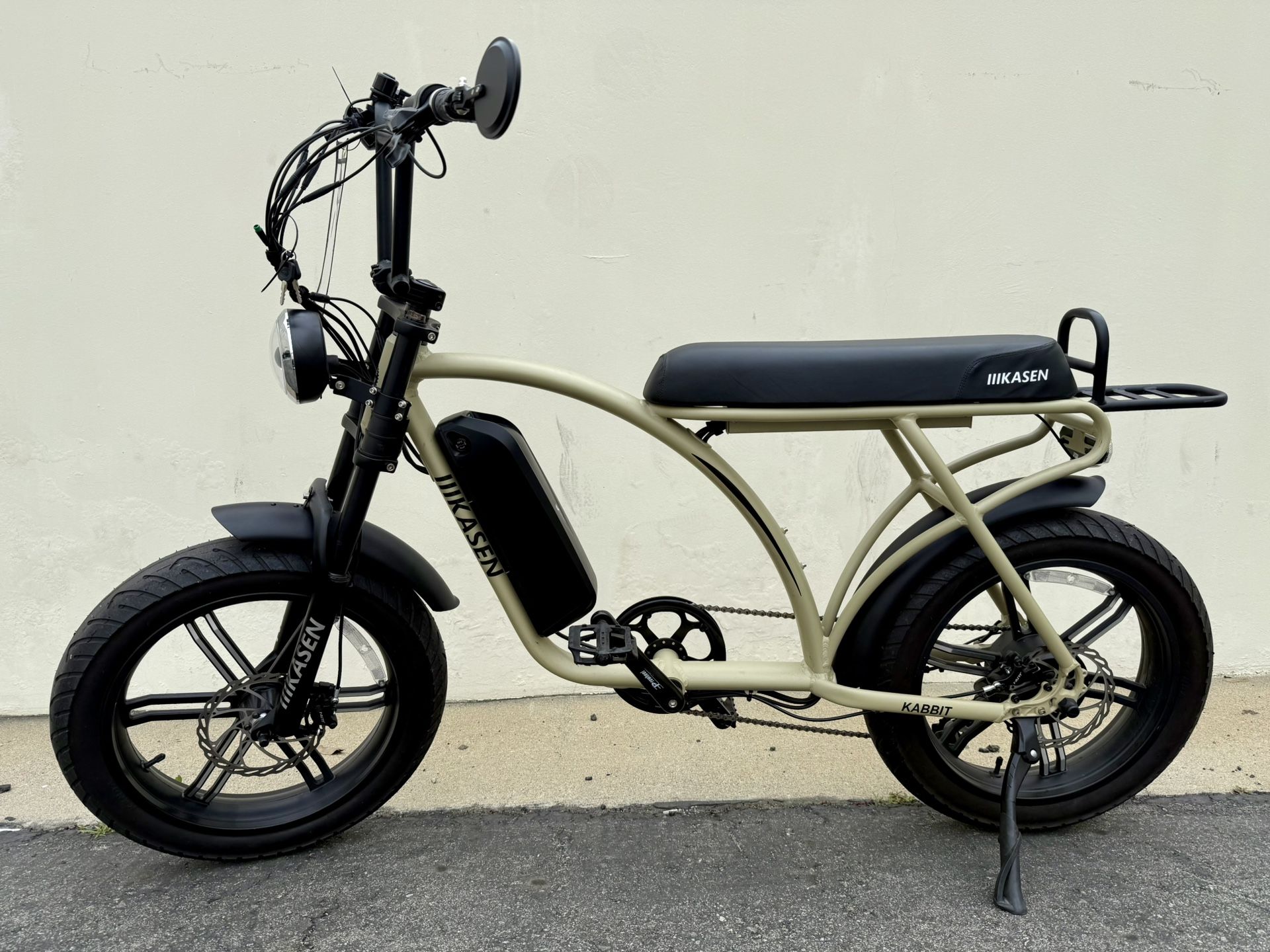 Kasen Kabbit Plus E-Bike – Sand - Like New! 🔥 $650 (MSRP $2,699) – BIG SAVINGS!