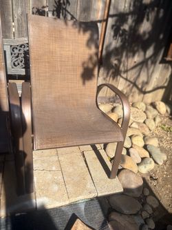 Patio chairs