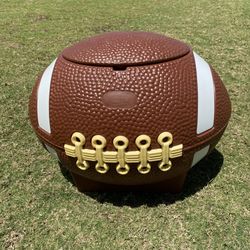 Vintage Little Tikes Football Toy Box chest storage tote tailgate cooler Parties