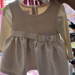 Gold Dress Infant