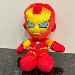Marvel 8-Inch Plush Iron Man- Mattel 