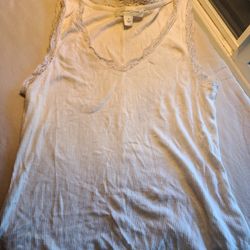 White lace top
