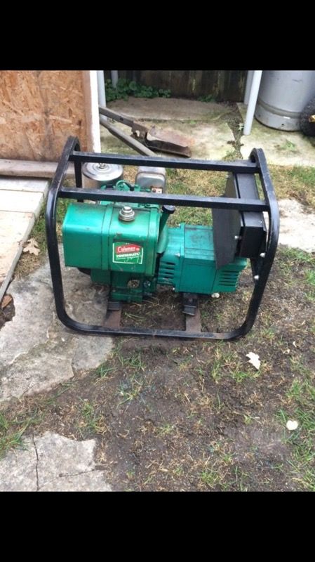 Coleman power mate generator