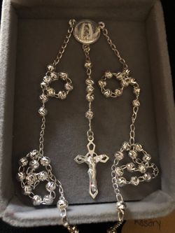Rosarios de plata 925