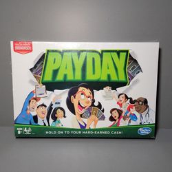 Brand New Factory Sealed PAYDAY PARKER BROTHERS HASBRO Gaming Board Game, 