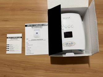 IBD Pro LED/UV Cordless Lamp - White