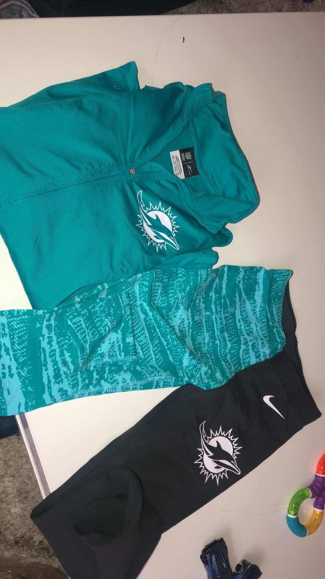 Miami Dolphin XS track suit