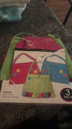 Canvas Skirt Purse