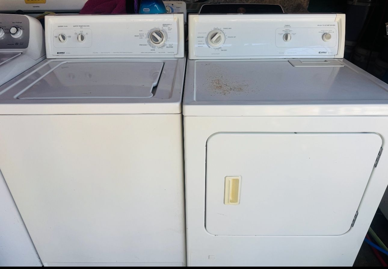 Kenmore Washer And Dryer 