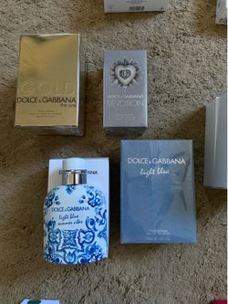 Men’s Dolce & Gabbana fragrances authentic