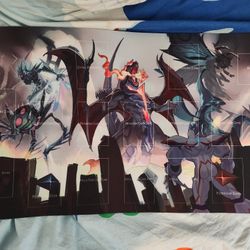 Yugioh Elemental Hero Neos And Kaijus Playmat