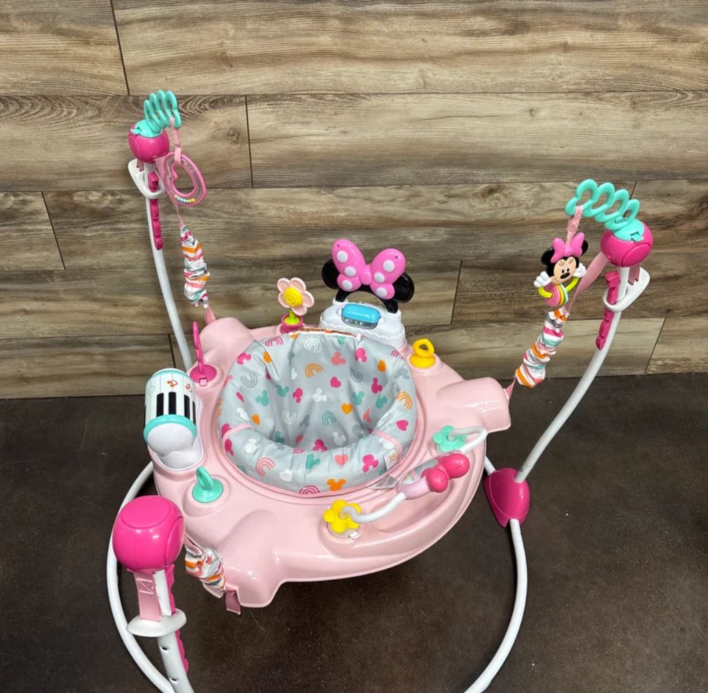 Bright Starts Disney Minnie Mouse Forever Besties Activity Jumper