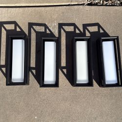 Set Of 4 Outdoor LED Lights 