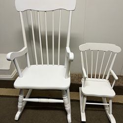 Rocking chairs .. for her and her doll