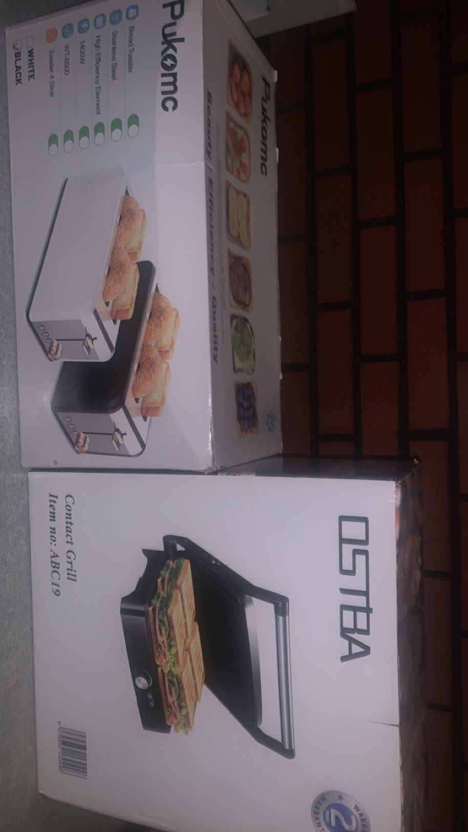 Both brand new still in box never been used
