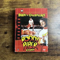 🛒 WWE: Born to Controversy – Roddy Piper Story (3‑Disc DVD) 🎬