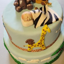 Baby shower cake