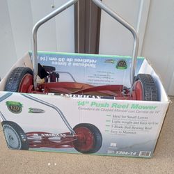 Push Reel Mower Used Twice 