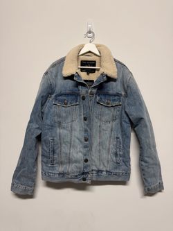 True Religion Sherpa Denim Jacket