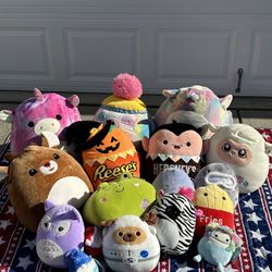 Squishmallow Plushies! Great Last Minute Christmas Gifts!