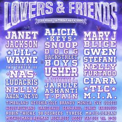 Las Vegas Concert “Lovers And Friends “