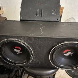 Kicker amp /kicker  Subwoofer