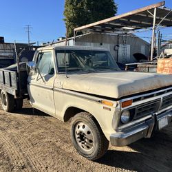 1977 FORD RANGER - F-350 DUALLY - STAKE BED - GREAT TRUCK FOR WORK- 