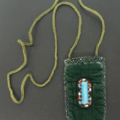 Vintage BOHO Beaded Pouch Crossbody Bag just $7