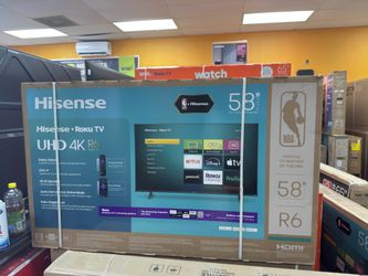 58”HISENSE ROKU SMART TV