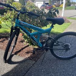 Gauntlet 24 Inch 18 Speed Bike Teal