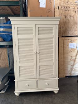 White armoire