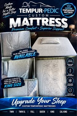 New Tempur-Pedic & Purple Mattresses - All Sizes Available
