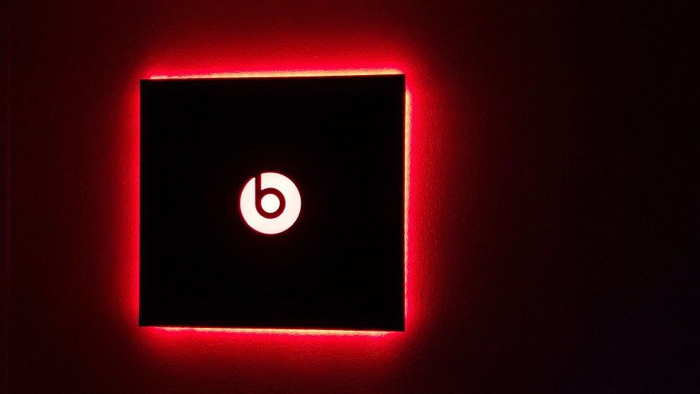 Beats Board With Red Back Lighting.