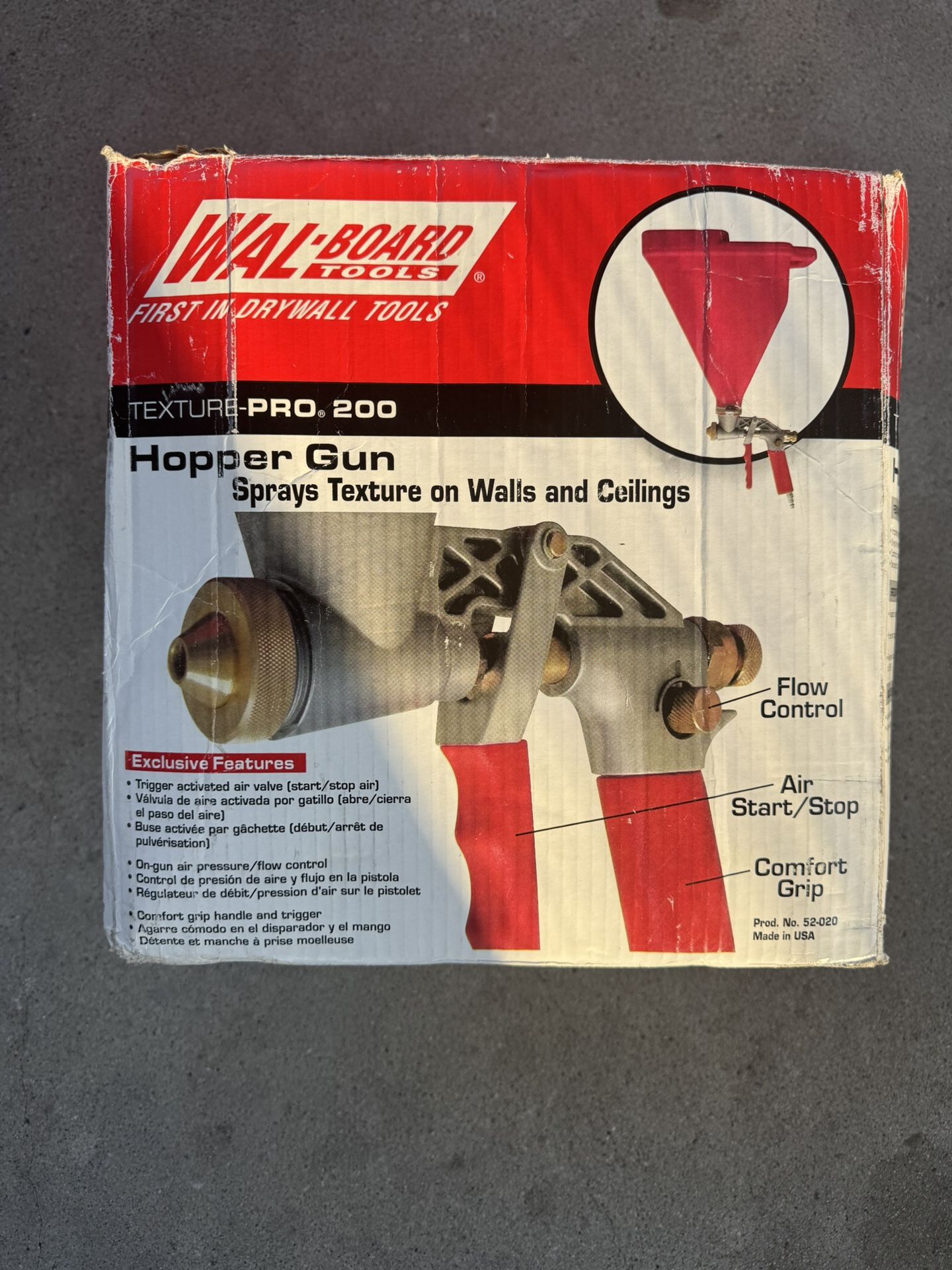 WAL-BOARD HOPPER GUN