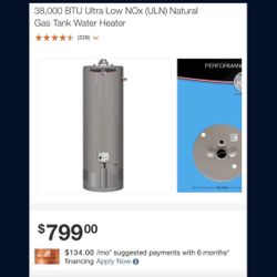 Brand New In Box Water Heater 