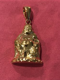 Gold plated Budha