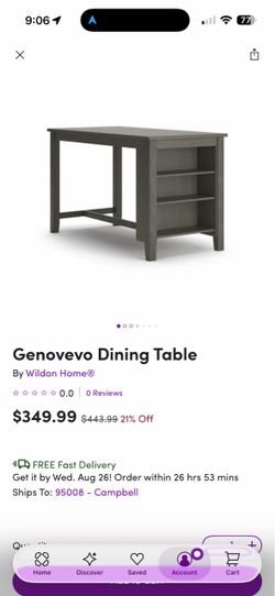 Wildon Home Genovevo Dining Table