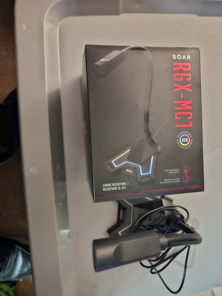 SOAR RGX-MC1 Gaming Microphone - Like New!