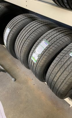 West lake 4 new tires to install 235-45-17 $320.00
