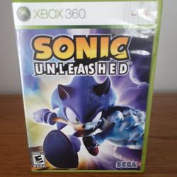 Sonic Unleashed Xbox 360 Complete With Manual