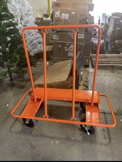 Assembled New Drywall Cart, 3000 LBS Panel Dolly Cart, Heavy Duty Drywall Sheet Cart Heavy Duty Dry