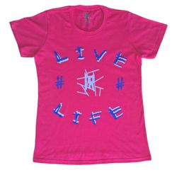 Live Life Women's Premium MED  Tshirt