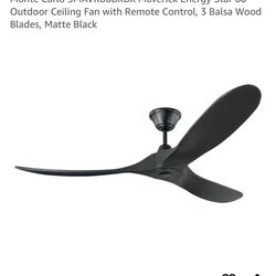 Wooden ceiling fan. Brand New.