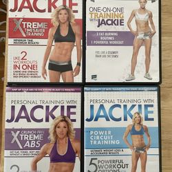 Jackie warner DVDs Lot Of 4