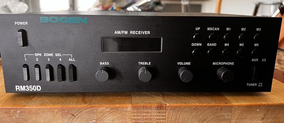 BOGEN   Am Fm Receiver 