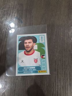 Panini FIFA Ibrahim Sabra Jordan Sticker Card